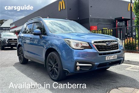 Blue 2016 Subaru Forester Wagon 2.5I-S