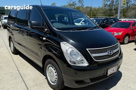 Black 2015 Hyundai Iload Van