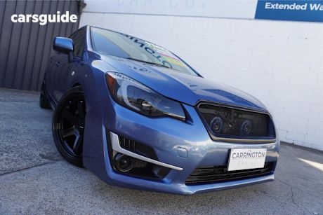 Blue 2015 Subaru Impreza Hatchback 2.0I (Awd)