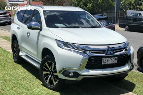 White 2018 Mitsubishi Pajero Sport Wagon Gls (4X4) 5 Seat