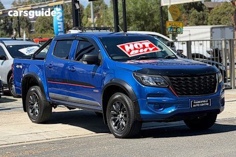 Blue 2018 Holden Colorado Crew Cab Pickup Ls (4X4)