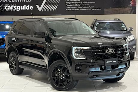 Black 2023 Ford Everest Wagon Sport (4Wd)