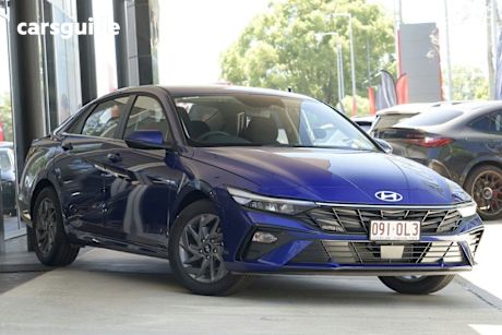 Blue 2025 Hyundai I30 Sedan