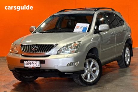 Silver 2007 Lexus RX350 Wagon Sports Luxury