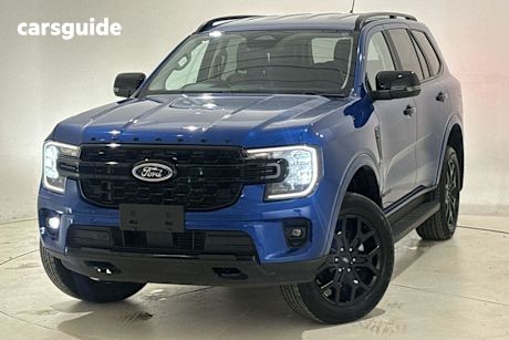 Blue 2024 Ford Everest Wagon Sport (4Wd)