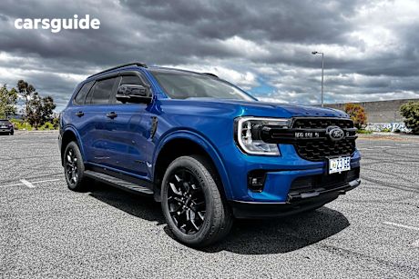 Blue 2023 Ford Everest Wagon Sport (4Wd)