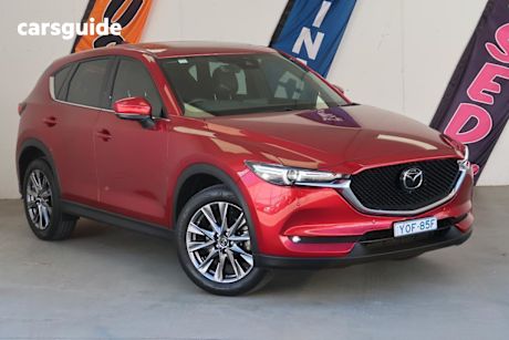 Red 2019 Mazda CX-5 Wagon Akera (4X4)