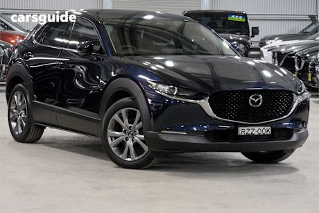 Blue 2024 Mazda CX-30 Wagon G25 Touring (Fwd)