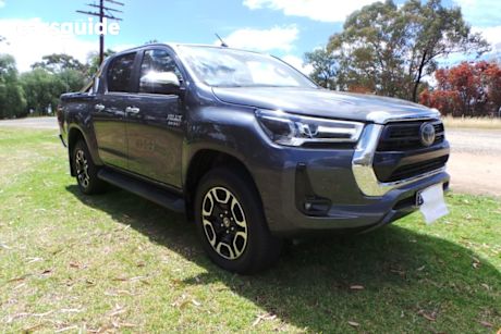 Grey 2020 Toyota Hilux Double Cab Pick Up Sr5 (4X4)