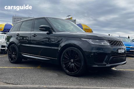 Black 2020 Land Rover Range Rover Sport Wagon Sdv6 Hse Dynamic (225Kw)