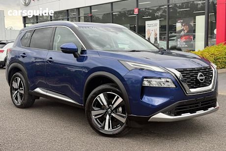 Blue 2024 Nissan X-Trail Wagon Ti-L (4Wd)