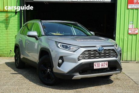 Silver 2020 Toyota RAV4 Wagon Cruiser Awd Hybrid