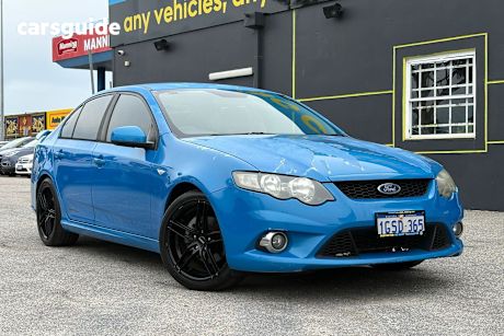 Blue 2010 Ford Falcon Sedan Xr6