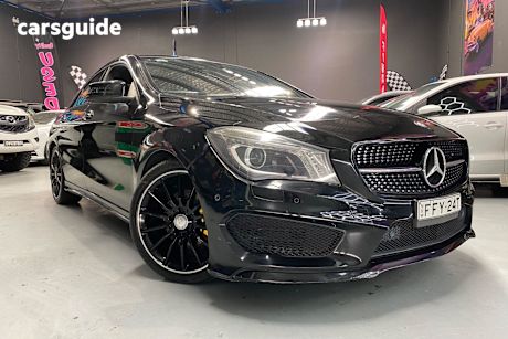 Black 2013 Mercedes-Benz CLA200 Coupe