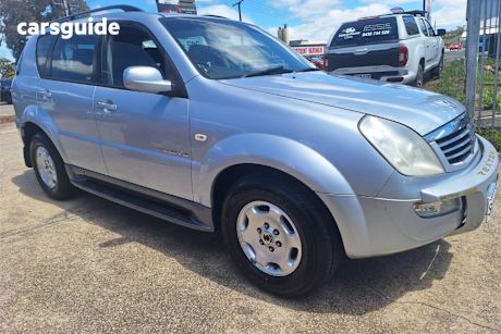 Silver 2005 Ssangyong Rexton Wagon Rx270 Xdi Limited
