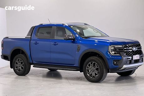 Blue 2024 Ford Ranger Double Cab Pick Up Wildtrak 3.0 (4X4)