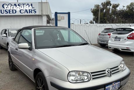 Silver 2000 Volkswagen Golf Cabriolet Gl