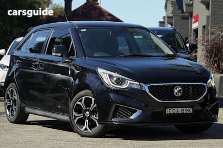 Black 2020 MG MG3 Hatchback Excite (With Navigation)