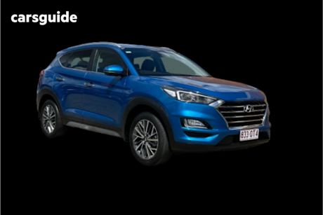 Blue 2019 Hyundai Tucson Wagon Elite (Awd)