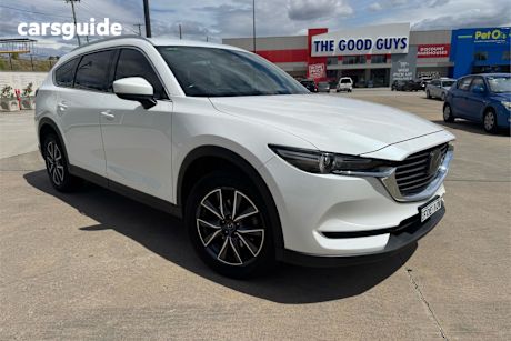 White 2018 Mazda CX-8 Wagon Sport (Fwd)