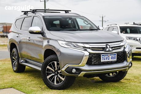 Silver 2019 Mitsubishi Pajero Sport Wagon Gls (4X4) 5 Seat