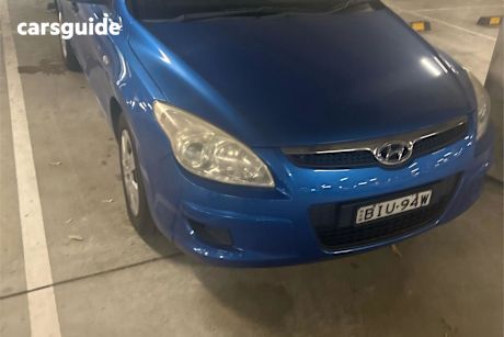 Blue 2009 Hyundai I30 Hatchback Sx