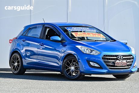 Blue 2016 Hyundai I30 Hatchback Active