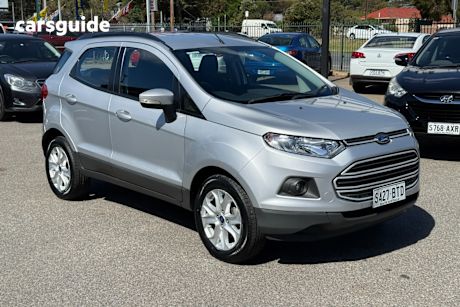 Silver 2017 Ford Ecosport Wagon Trend