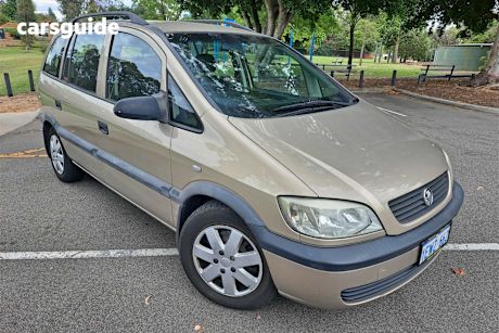 Brown 2005 Holden Zafira Wagon