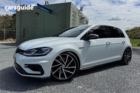 White 2017 Volkswagen Golf Hatchback R Grid Edition