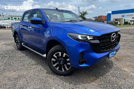 Blue 2025 Mazda BT-50 Dual Cab Pick-up Gt (4X4)