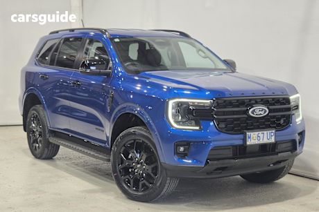 Blue 2024 Ford Everest Wagon Sport (4Wd)