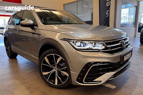 Silver 2024 Volkswagen Tiguan Wagon Allspace 162Tsi R-Line