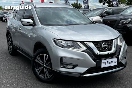 Silver 2022 Nissan X-Trail Wagon St-L 7 Seat (2Wd)