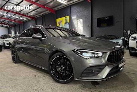 Grey 2019 Mercedes-Benz CLA200 Coupe