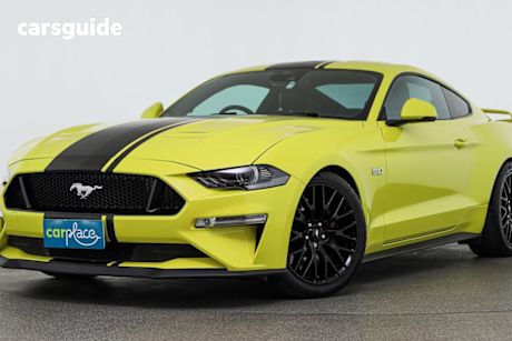 Yellow 2021 Ford Mustang Fastback Gt 5.0 V8