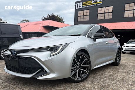 Silver 2021 Toyota Corolla Hatchback Zr Hybrid