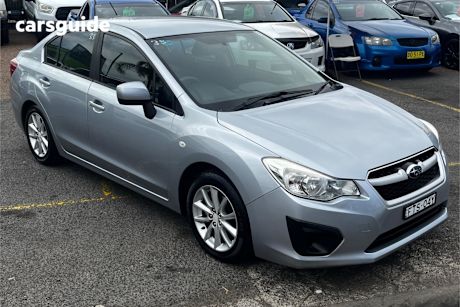 Silver 2014 Subaru Impreza Sedan 2.0I (Awd)