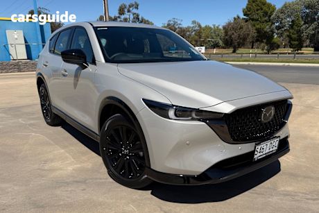 Silver 2025 Mazda CX-5 Wagon G35 Gt Sp Turbo (Awd)