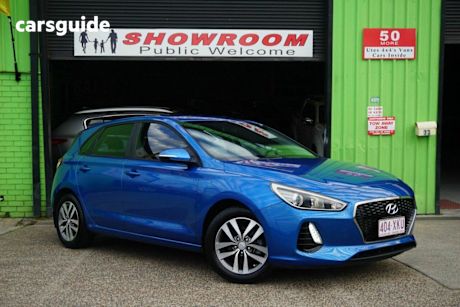 Blue 2017 Hyundai I30 Hatchback Active 1.6 Crdi