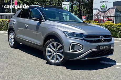 Silver 2023 Volkswagen T-ROC Wagon 110Tsi Style (Restricted Feat)