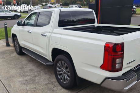White 2024 Mitsubishi Triton Double Cab Pick Up Gls (4X4)