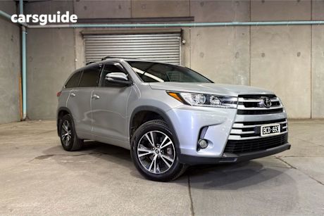 Silver 2019 Toyota Kluger Wagon Gx (4X4)
