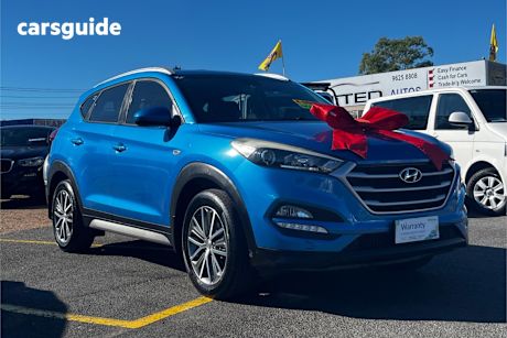 Blue 2016 Hyundai Tucson Wagon Active X (Fwd)