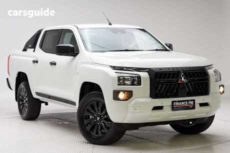 White 2024 Mitsubishi Triton Double Cab Pick Up Glx-R
