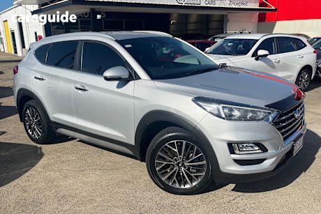 Silver 2019 Hyundai Tucson Wagon Elite (2Wd) Black Int