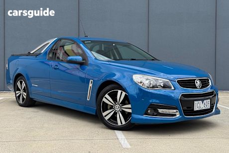 Blue 2014 Holden UTE Utility Sv6 Storm