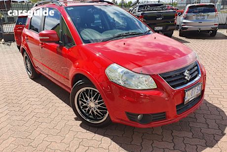 Red 2012 Suzuki SX4 Hatchback S