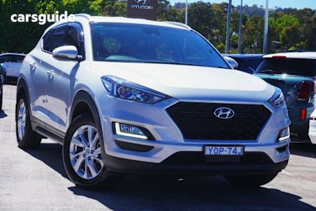 Silver 2020 Hyundai Tucson Wagon Active (2Wd)