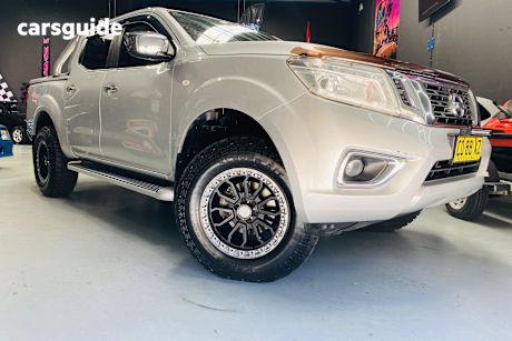 Silver 2018 Nissan Navara Dual Cab Utility St (4X4)